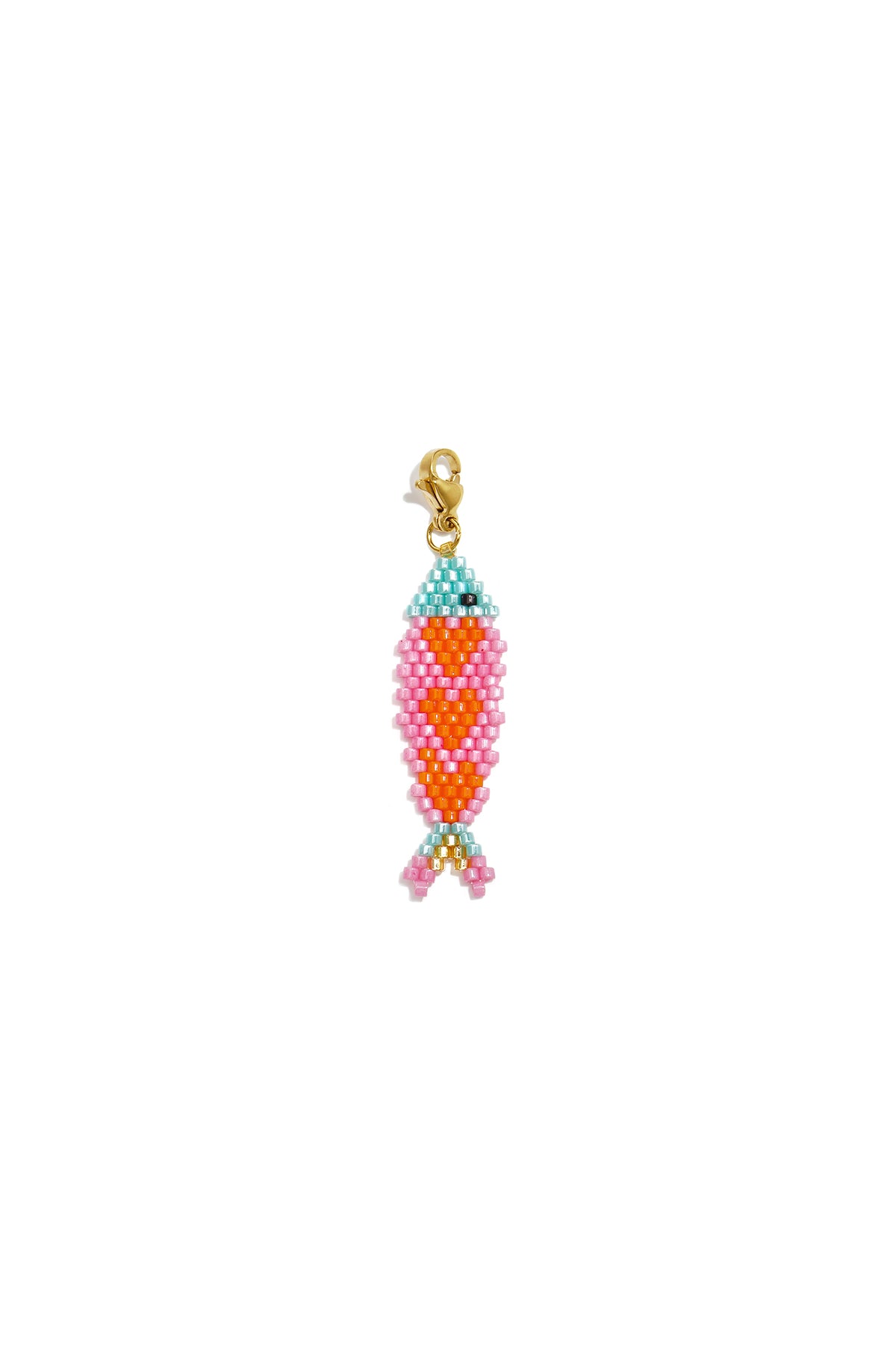 Lilli June Romantic Glass Fish Pendant Necklace