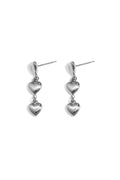 Elegant Heart Dangle Earrings - Timeless Style