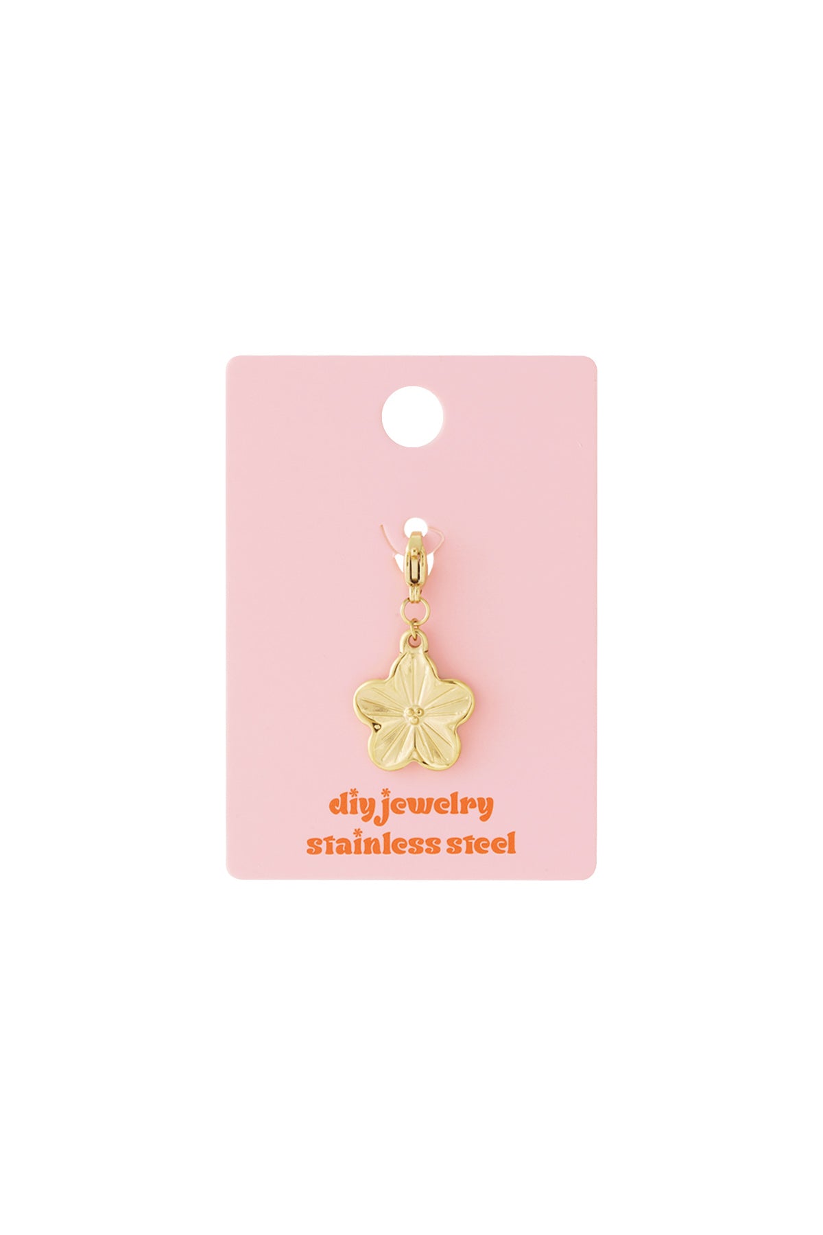 Bloemen sieraden bedel