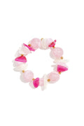 Chic Pink Beaded Bracelet for Everyday Elegance