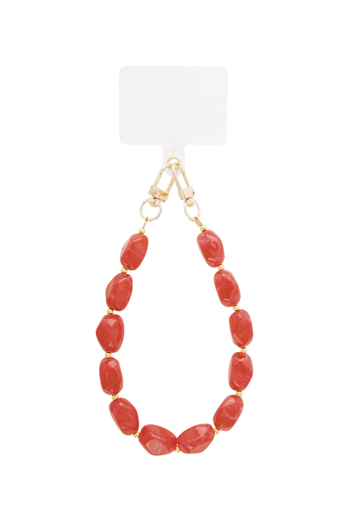 Telefoonketting met kralen, casual acryl, dagelijkse accessoires