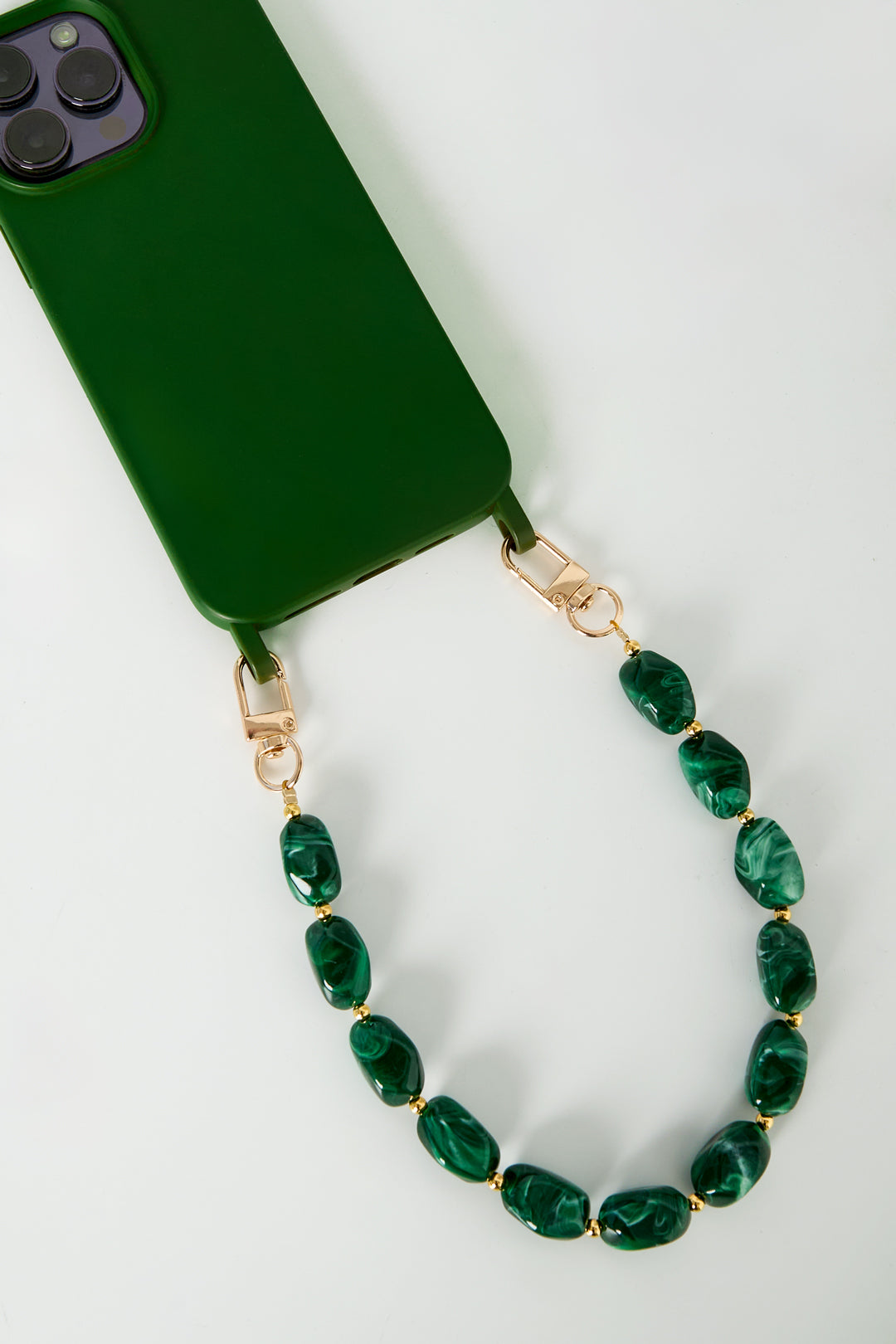 Telefoonketting met kralen, casual acryl, dagelijkse accessoires