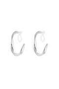 Curve Clip Oorbellen