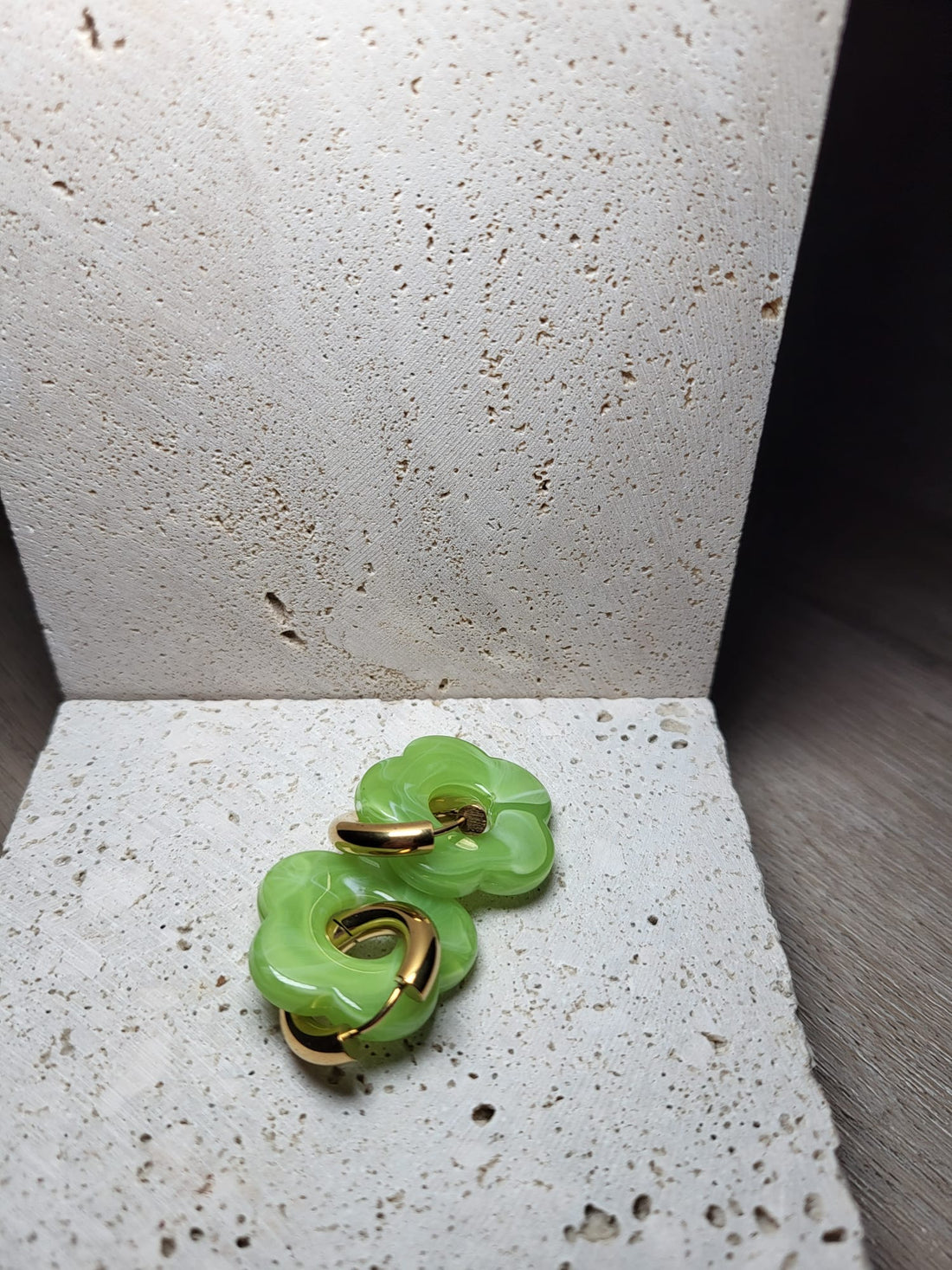 Rosy - Earrings - Light Green