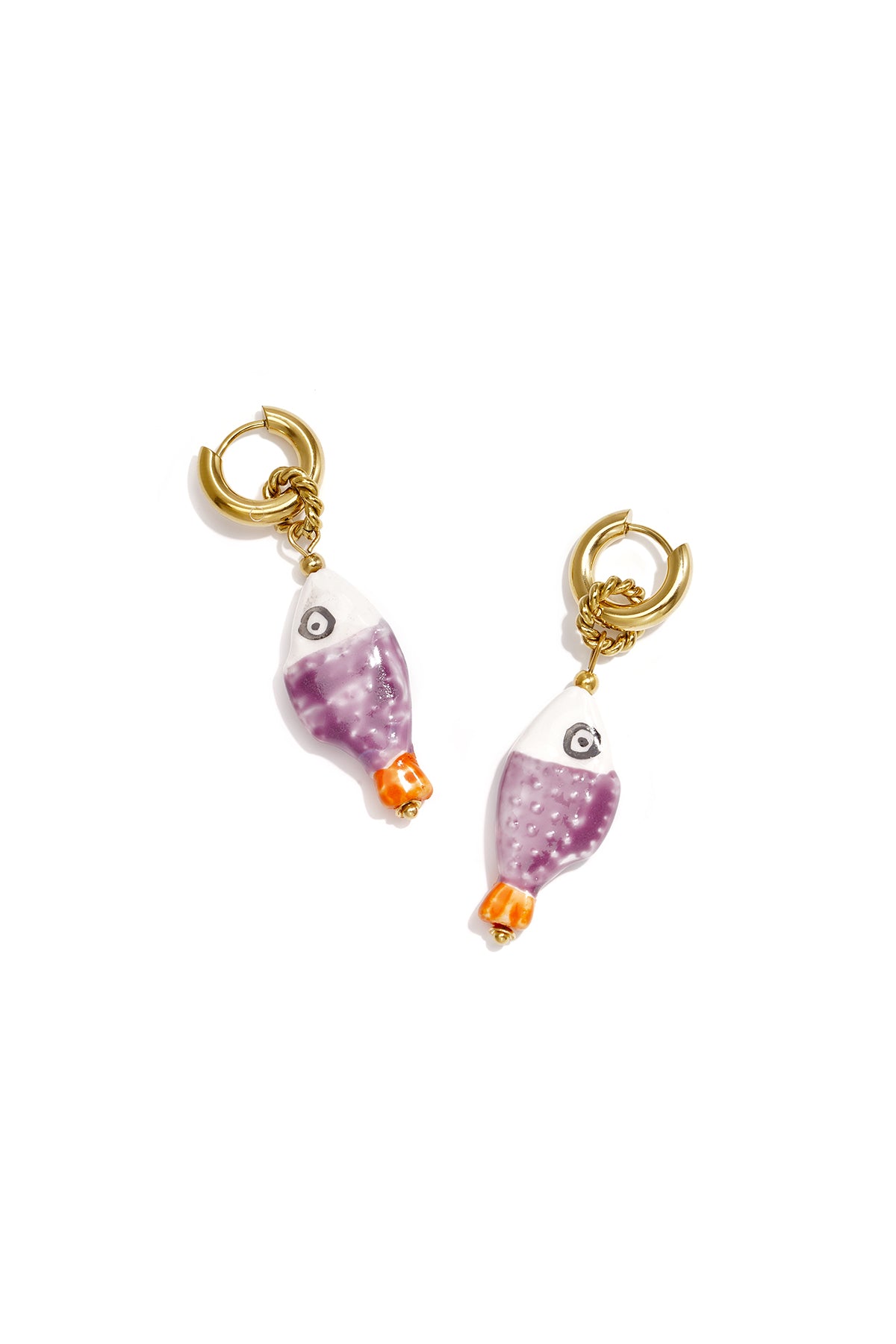 Charming Ceramic Bead Earrings for Spring/Summer