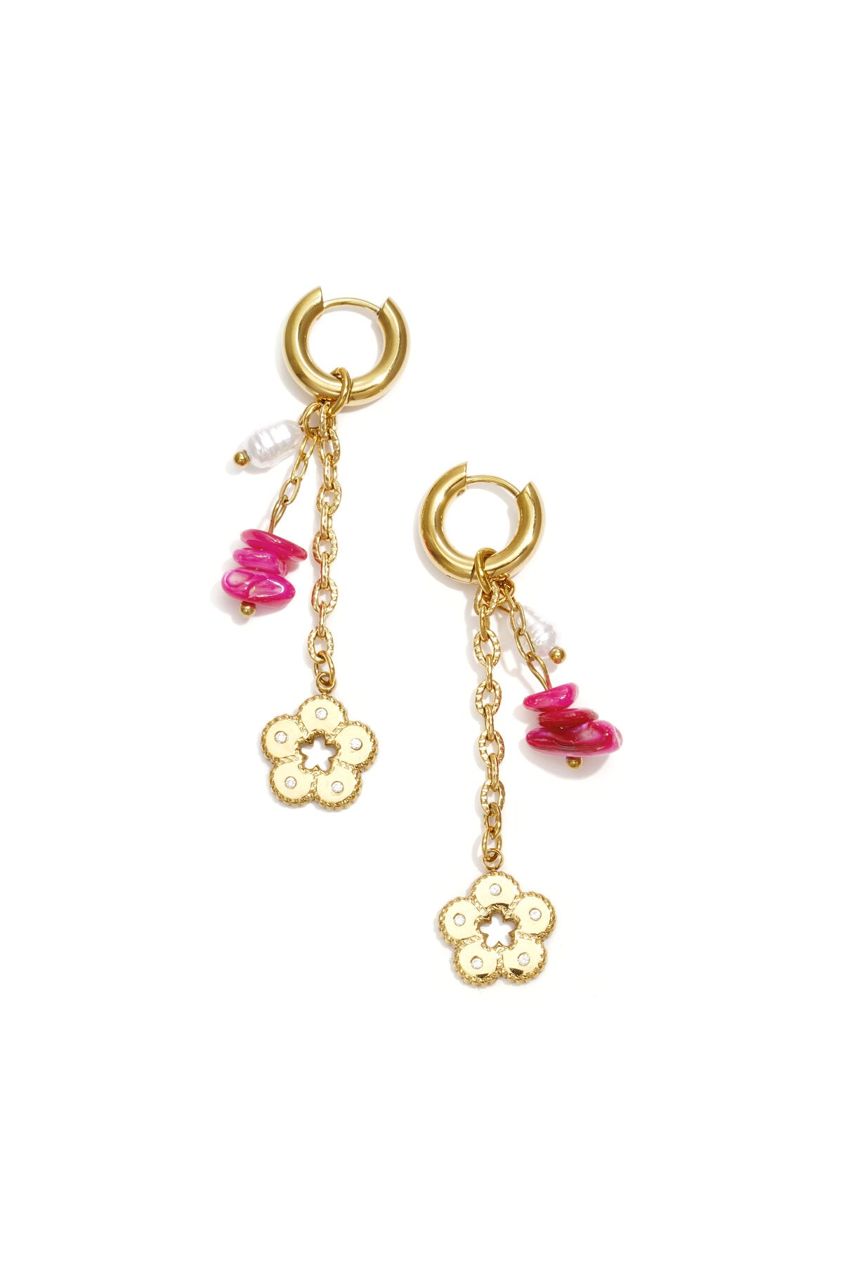 Elegant Gold Bead Earrings for Women - Spring/Summer Must-Have