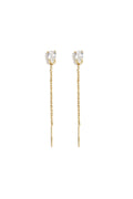 Elegant Dangle Earrings in Silver and Gold for Everyday Wear