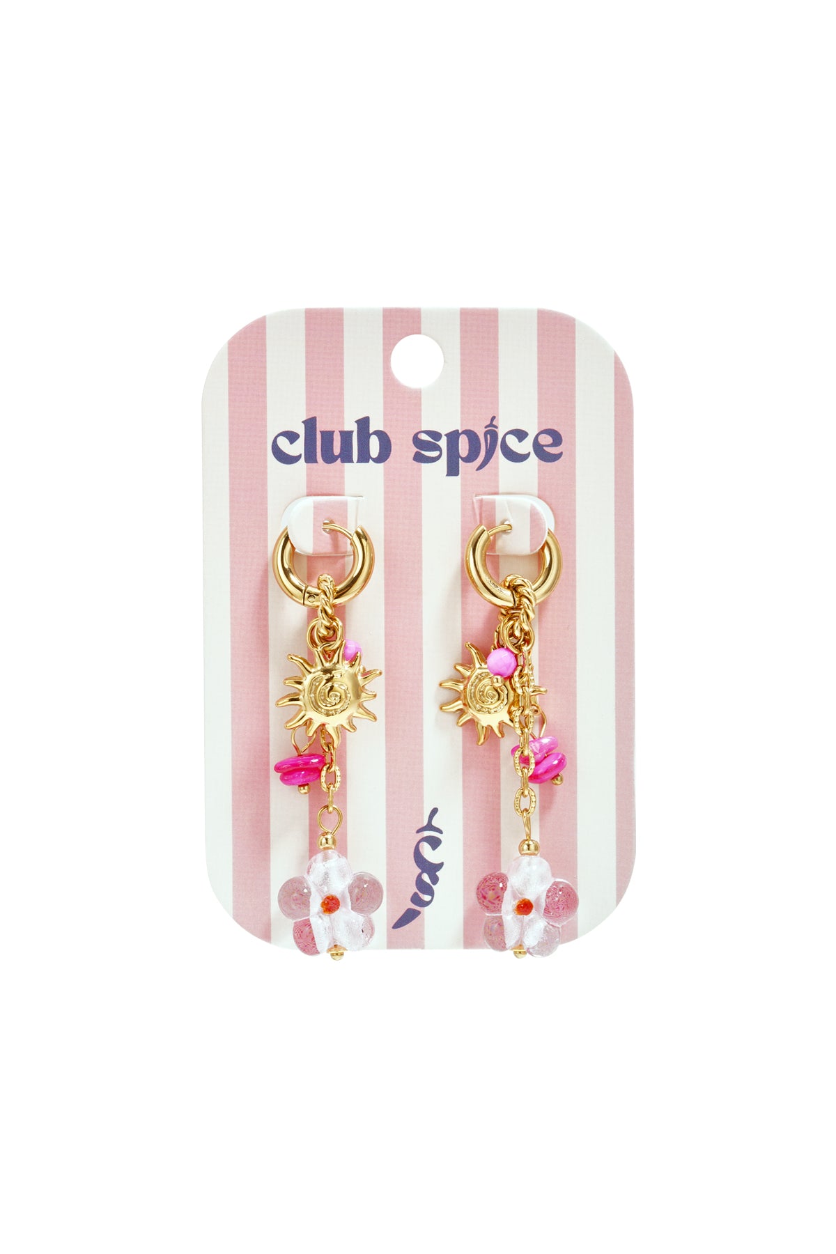Elegant Pink Bead Earrings for Spring/Summer
