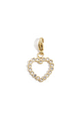 Sieraden bedel ingelegd leeg hart DIY