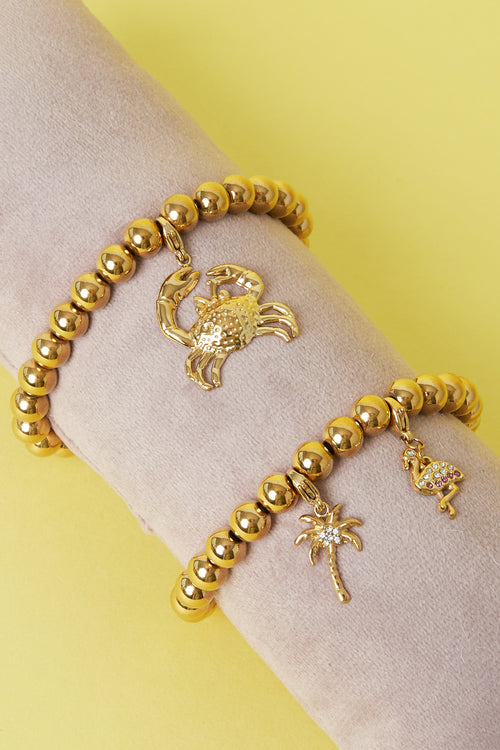 Krab sieraden bedel