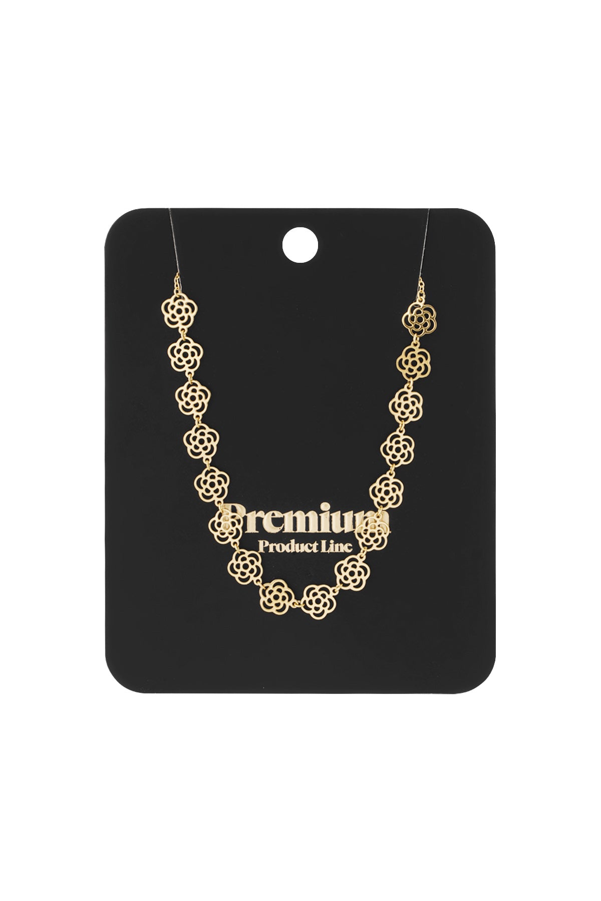 Bloemenliefde ketting