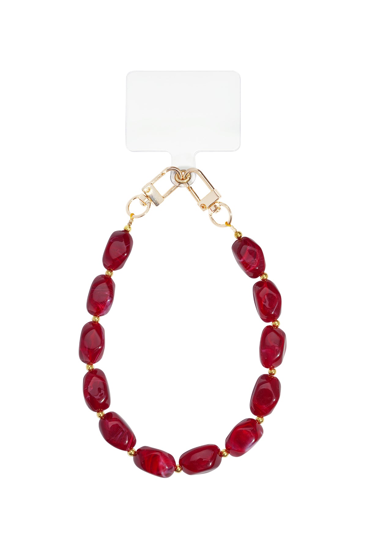Telefoonketting met kralen, casual acryl, dagelijkse accessoires