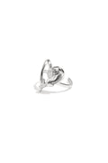 Ring met roos op hart
