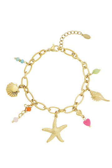 Kust - Bedelarmband - Stainless Steel