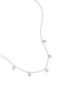 simpele ketting met hartjes hangers