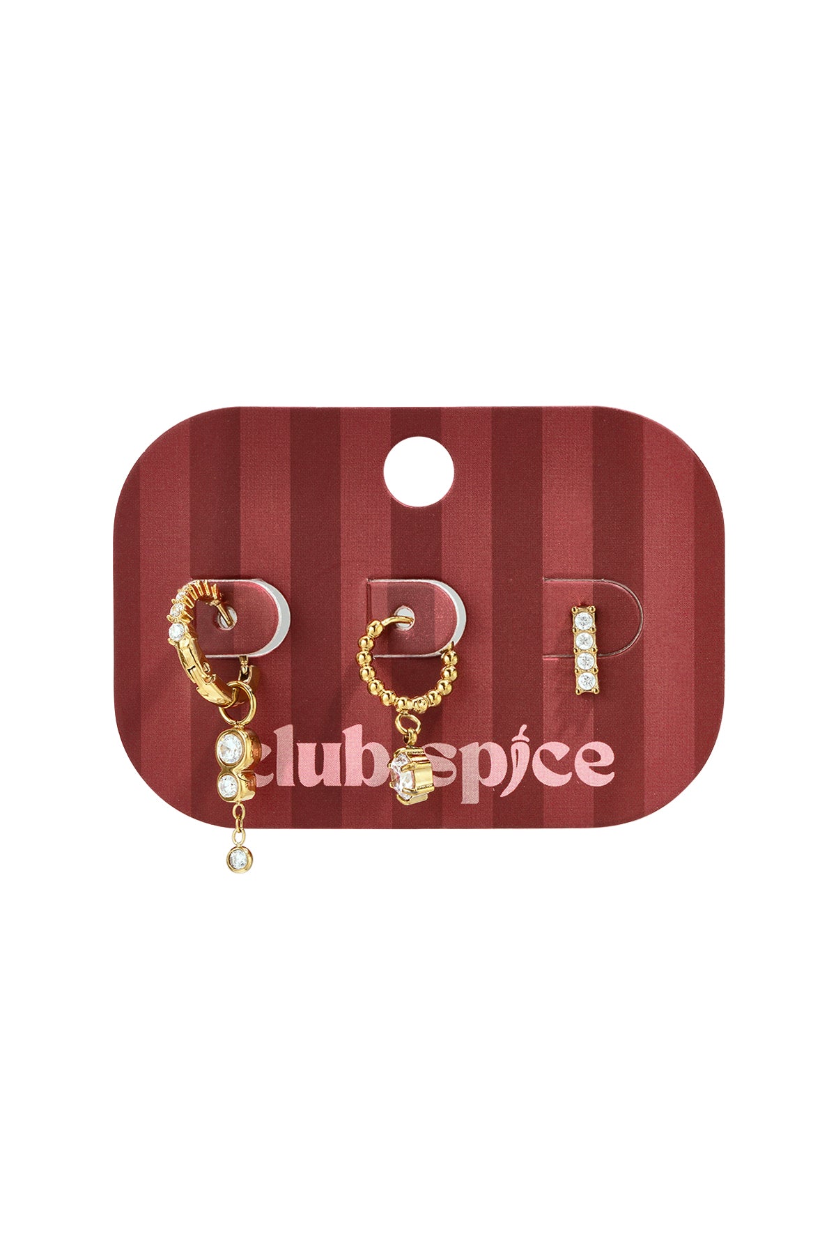 Roestvrijstalen oorbellen setjes Circle Simple Daily Simple serie dames sieraden