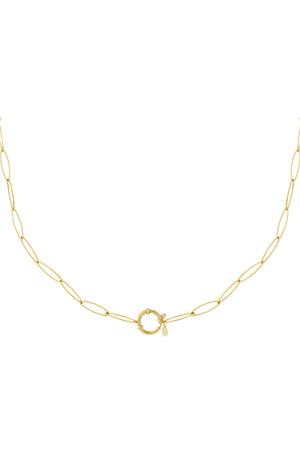 Gouden lus ketting