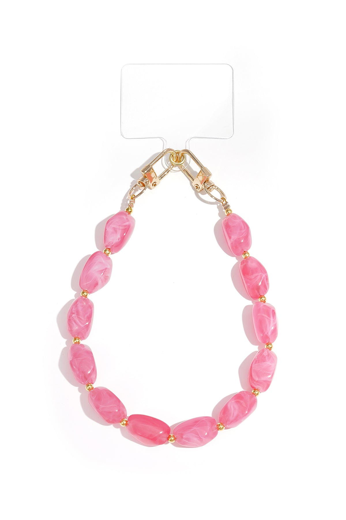 Telefoonketting met kralen, casual acryl, dagelijkse accessoires