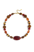 Acryl kralenkettingen met onregelmatige vorm, casual, alledaagse, eenvoudige serie, dames sieraden