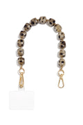 Telefoonketting met geometrische vorm, eenvoudig, acryl, dagelijks accessoire