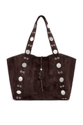 Schoudertassen van effen polyester. Accessoires.