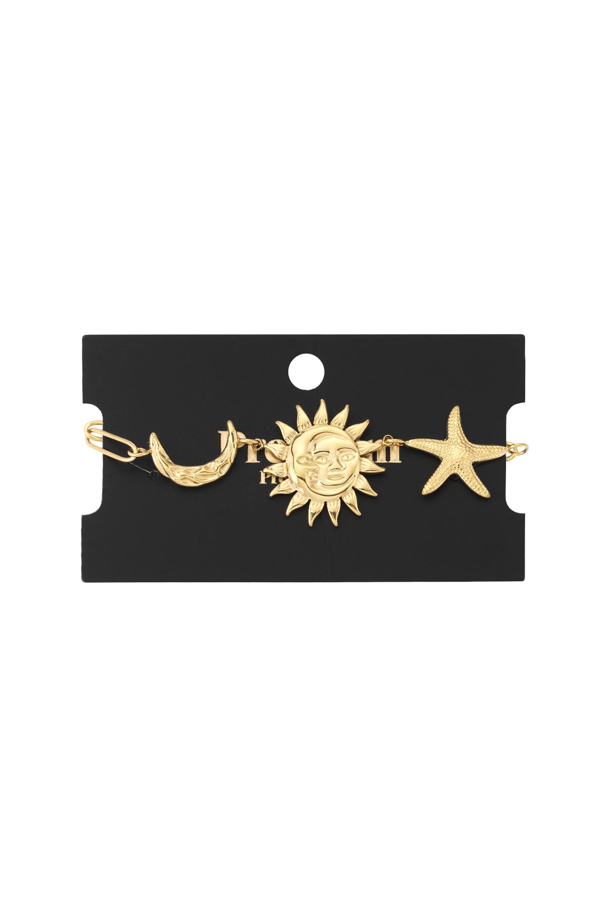 Zon Maan Ster Ketting