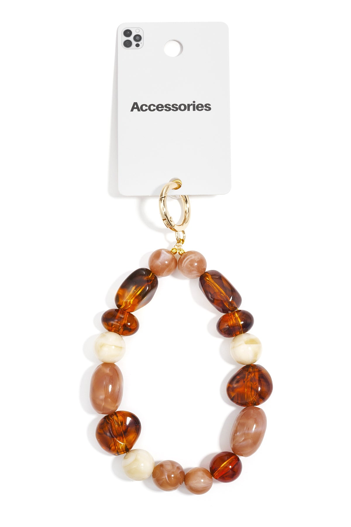 Telefoonketting met kralen, casual acryl, dagelijkse accessoires
