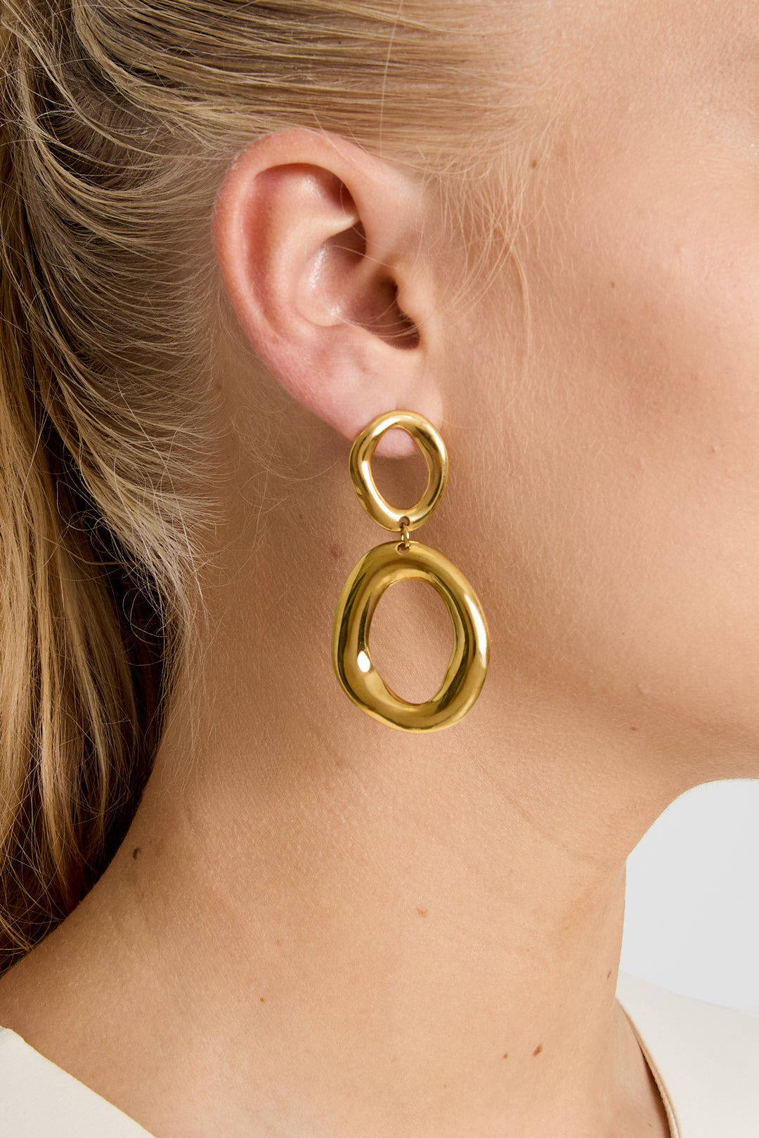 Stylish Stainless Steel Drop Earrings for Women