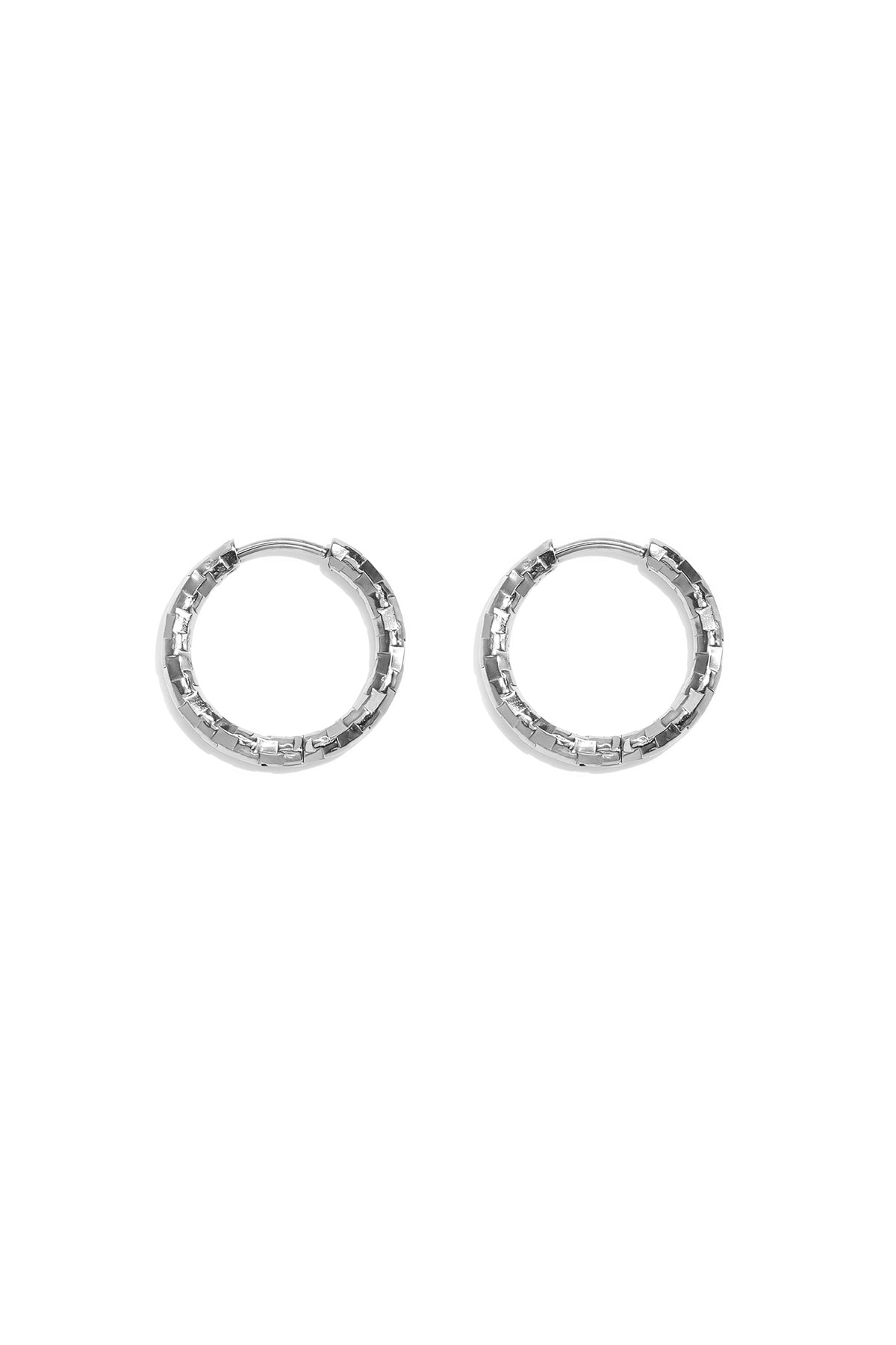 Stylish Stainless Steel Hoop Earrings for Everyday Glam