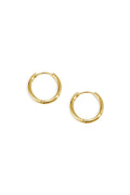 Oorbellen Little Hoops 1,6cm Goud kleur Stainless Steel
