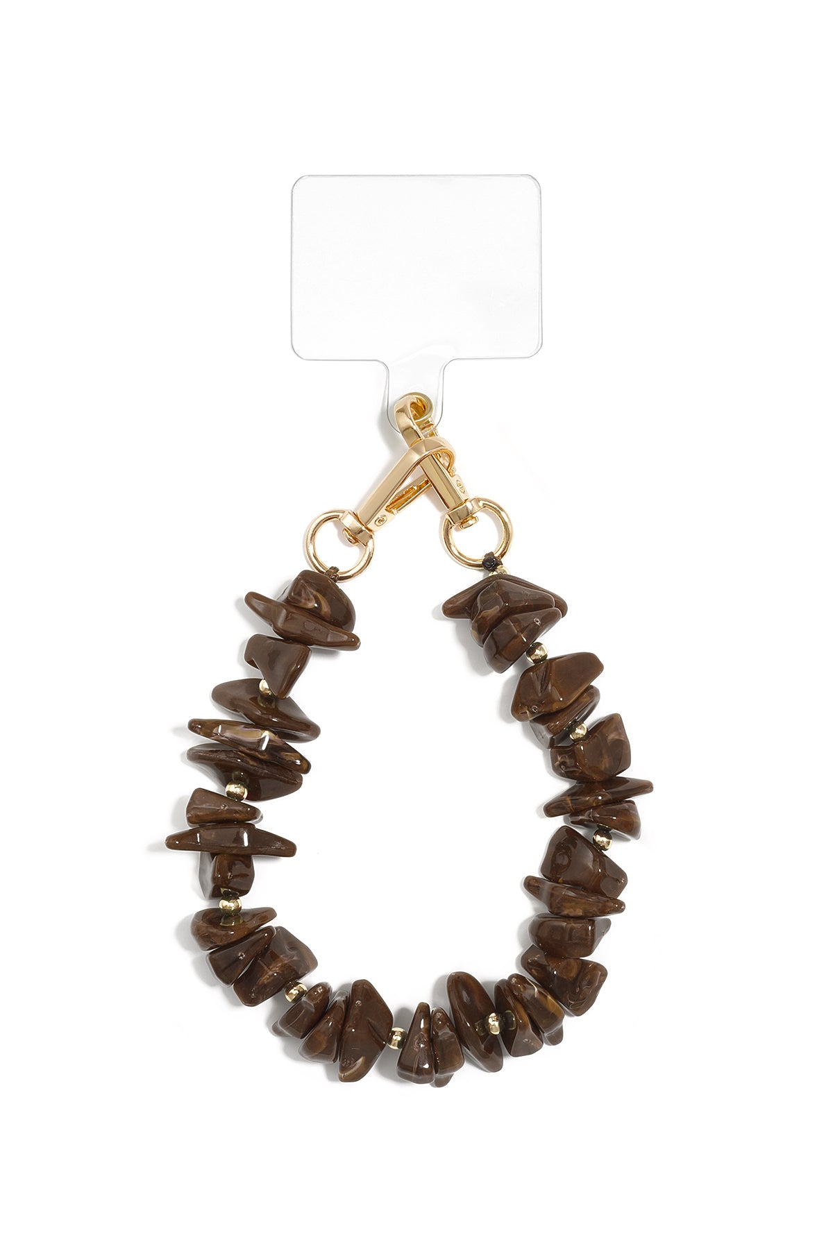 Telefoonketting met kralen, eenvoudige acryl accessoires voor dagelijks gebruik
