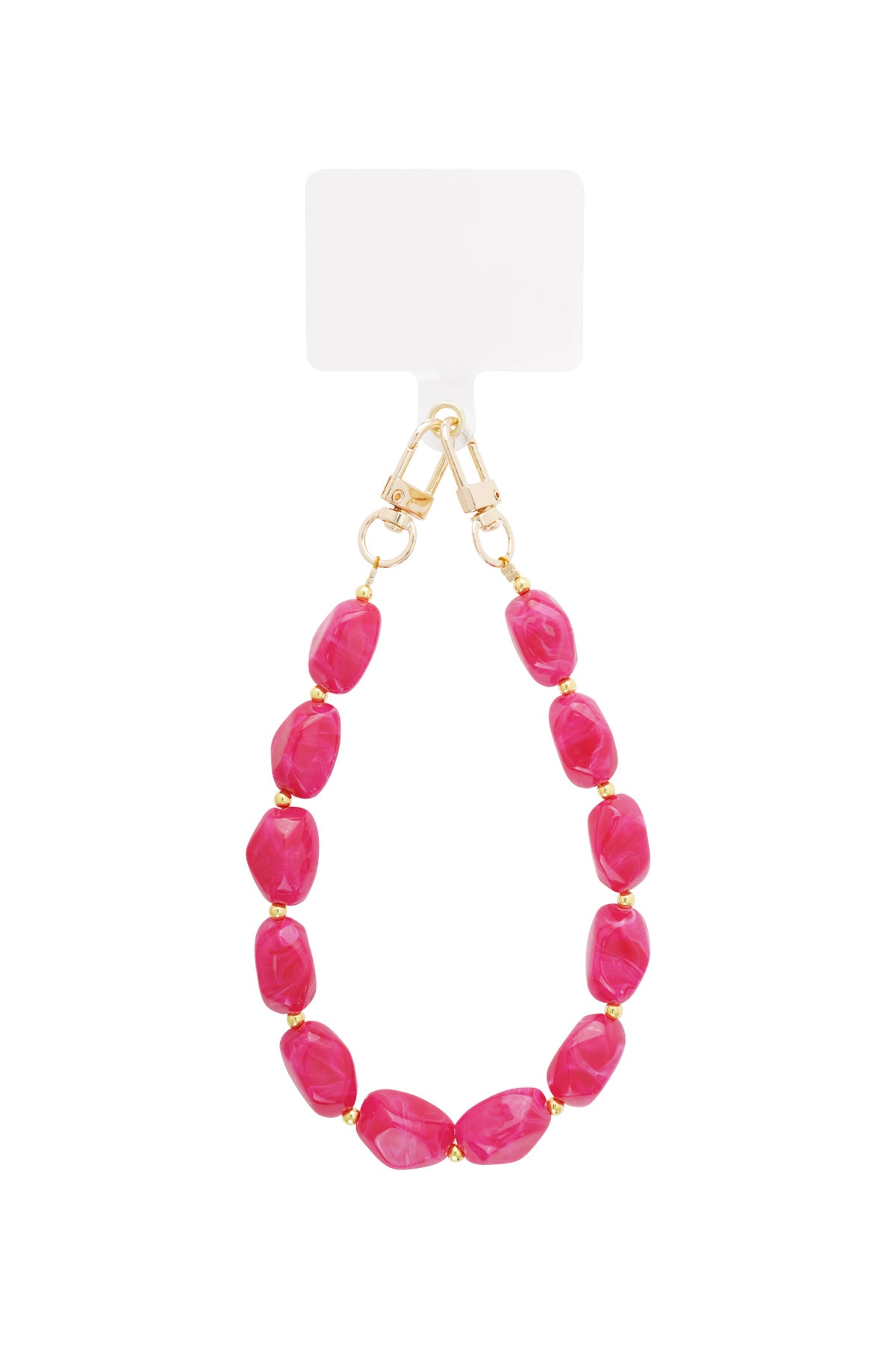 Telefoonketting met kralen, casual acryl, dagelijkse accessoires