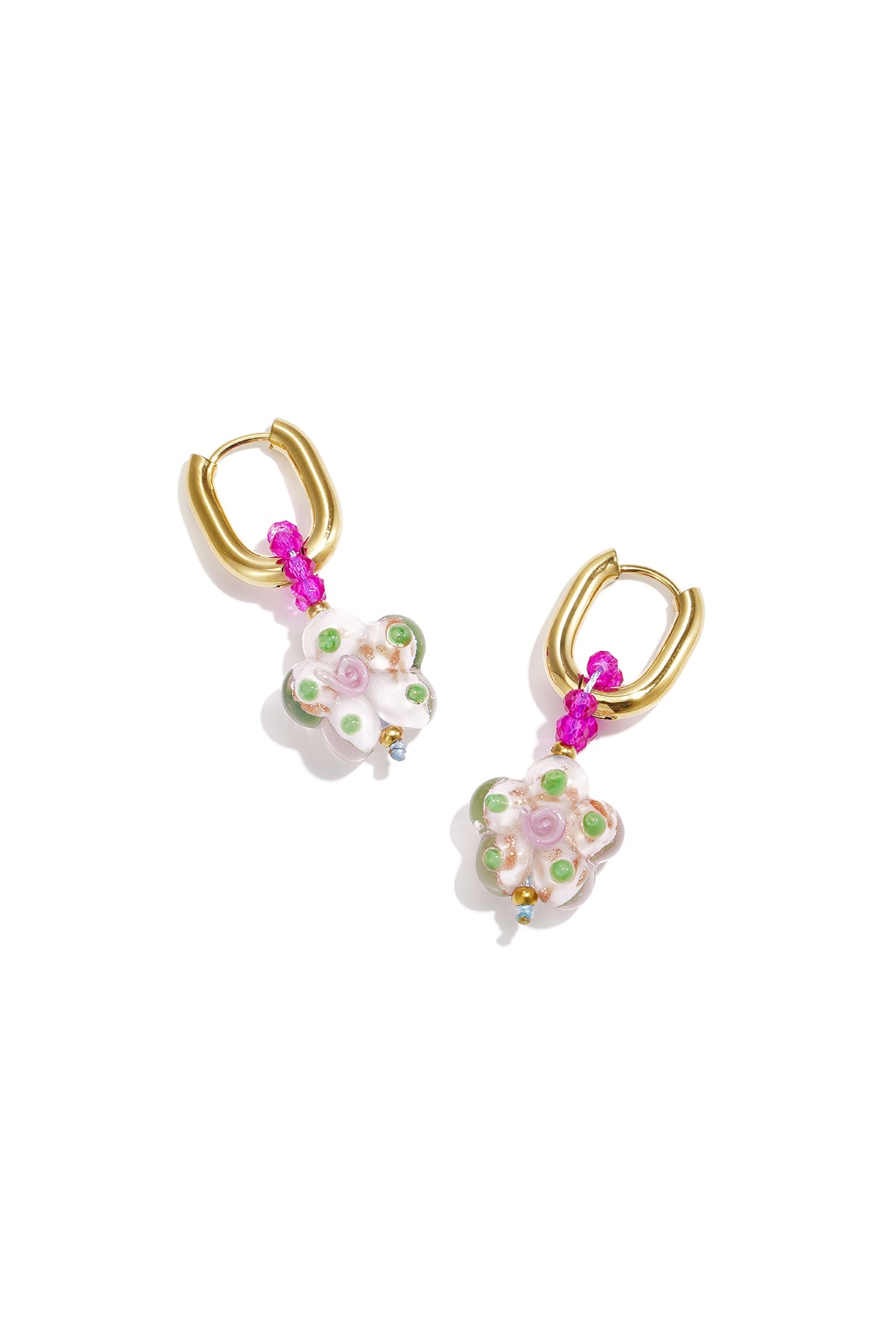 Stylish Crystal Beads Earrings for Spring/Summer
