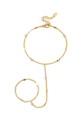 Handchain met steentjes