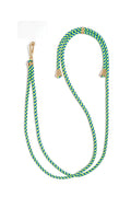 Telefoonketting van patchwork, eenvoudig, polyester, dagelijkse accessoires