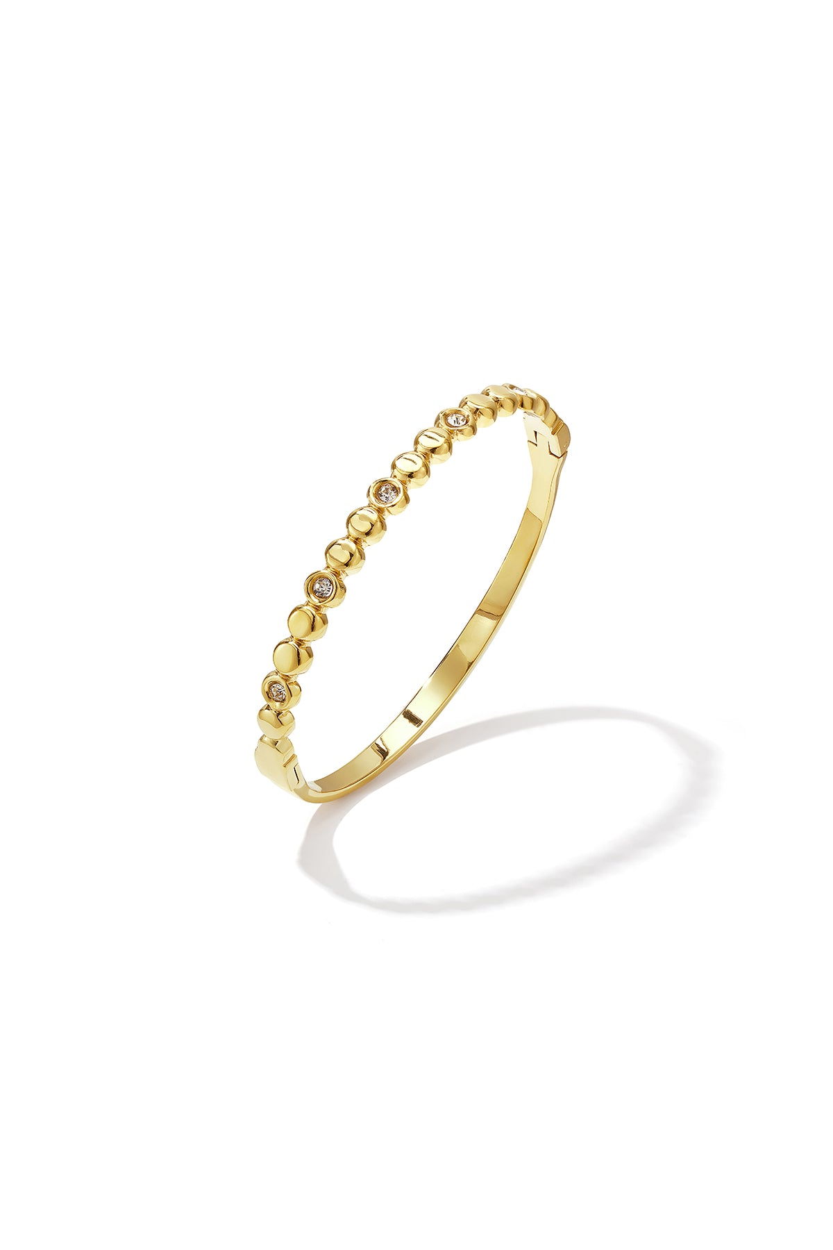 Roestvrijstalen ronde armbanden, eenvoudige dagelijkse sieraden uit de Simple Series voor dames.