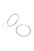 Koperen creolen geometrische elegante kerst luxe serie dames sieraden
