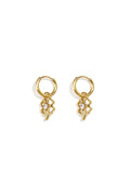 Elegant Gold Drop Earrings for Women - Simple & Stylish