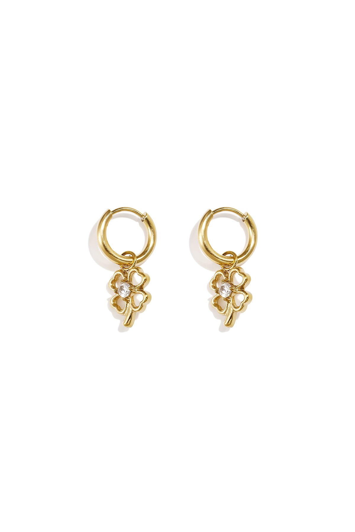 Elegant Gold Drop Earrings for Women - Simple & Stylish