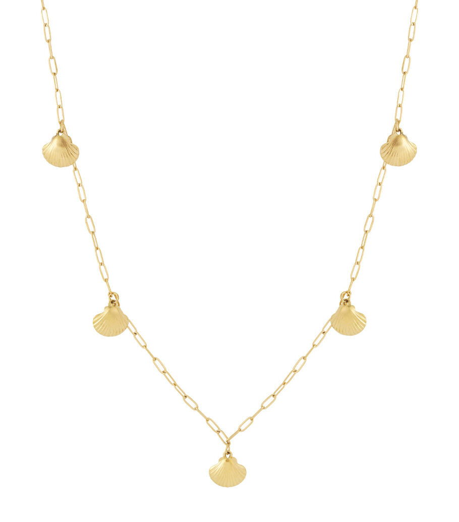 Lange schelpketting