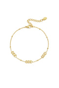 Roestvrijstalen bedelarmbanden met hartje, eenvoudige dagelijkse serie, dames sieraden