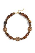 Acryl kralenkettingen met onregelmatige vorm, eenvoudige, alledaagse serie, dames sieraden