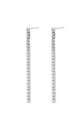 Oorbellen met hangertjes van roestvrij staal en ketting, elegant, geschikt voor feestjes en bijeenkomsten, luxe serie damessieraden