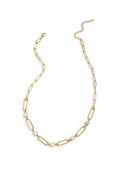 Roestvrijstalen hangerkettingen, Circle Simple Daily Simple serie, damessieraden